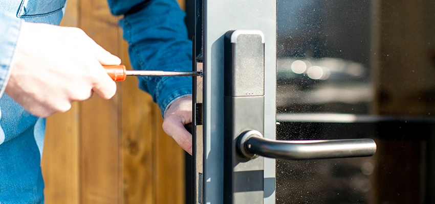 Aluminium Door Lock Replacement in Wilmette